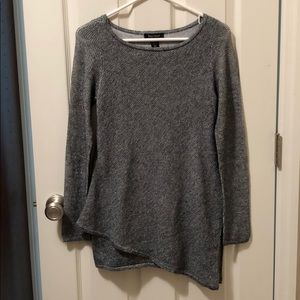 WHBM- Gray & Silver Asymmetric Tunic